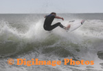 Surfing at Piha 9322